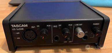 TASCAM US-1x2HR + PreSonus M7 – Kit registrazione