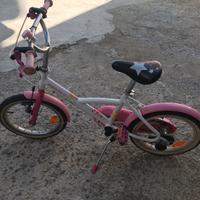 Bici bimba 5-6 anni 16 pollici