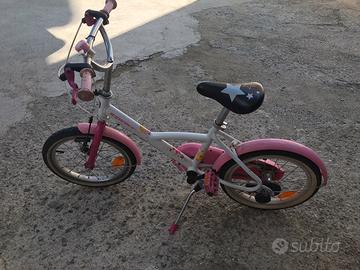 Bici bimba 5-6 anni 16 pollici