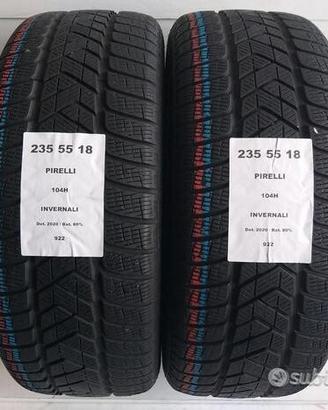 2 gomme 235 55 18 pirelli a922