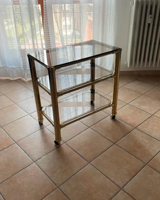 Carrello Bar Portavivande Vintage Anni '70