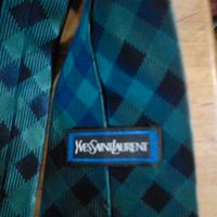 cravatta vintage yves saint laurent