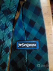 cravatta vintage yves saint laurent