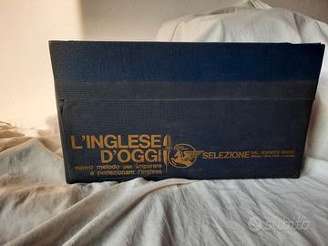 Corso di inglese in vinile vintage