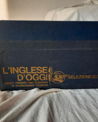 Corso di inglese in vinile vintage