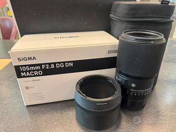 Obiettivo Sigma 105 mm F2.8 DG DN Macro