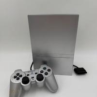 PlayStation 2 Silver - completo e funzionante