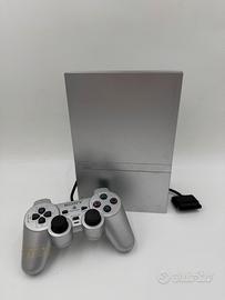 PlayStation 2 Silver - completo e funzionante