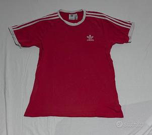 T-Shirt Adidas Originals 3-Stripes Rosso