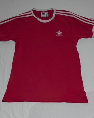 T-Shirt Adidas Originals 3-Stripes Rosso