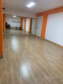 Sala corsi in palestra già avviata