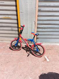 Bici Spiderman 