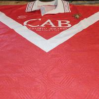 Rara Maglia Brescia Calcio Stagione 1994/95 Rossa