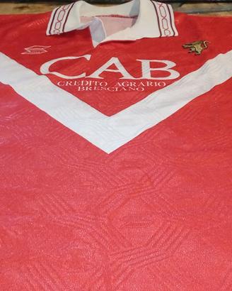 Rara Maglia Brescia Calcio Stagione 1994/95 Rossa