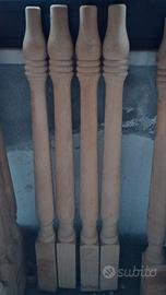 gambe in legno 