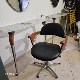 postazione lavoro parrucchiere per signora