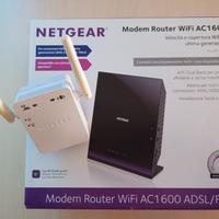 Netgear modem ruter WiFi AC1600 + Extends 300 MBPS