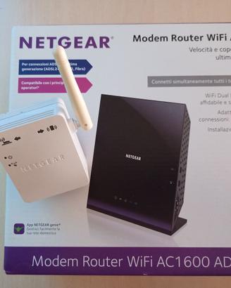 Netgear modem ruter WiFi AC1600 + Extends 300 MBPS