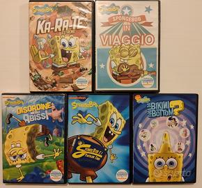 5 DVD di Spongebob (animazione)