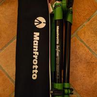 Treppiede Manfrotto Befree verde