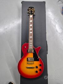 Chitarra elettrica Stagg les paul sunburst gold