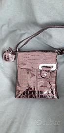 Borsa a tracolla marrone