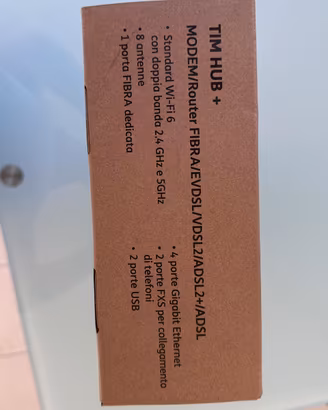 Modem Tim hub Fibra Adsl2