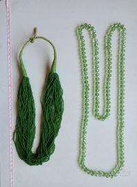 Lotto 5 Collane Torcion Perline