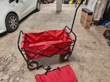 Carrello pieghevole da spiaggia/campeggio