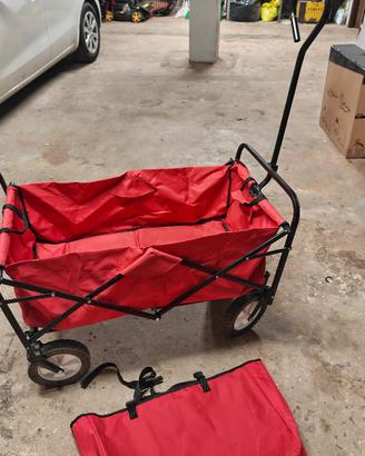 Carrello pieghevole da spiaggia/campeggio