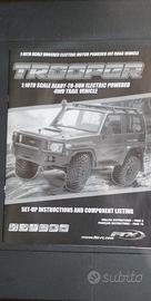 Auto radiocomandata FTX Trooper  scala 1/10