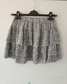 Gonna Kocca XS – fantasia floreale a balze