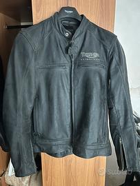 Giubbino moto in pelle Triumph originale