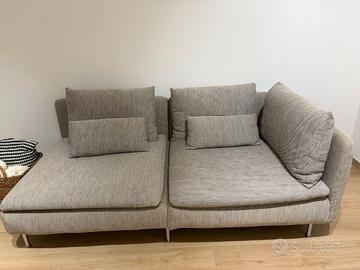 Divano IKEA Soderhamn con fodera beige-marrone