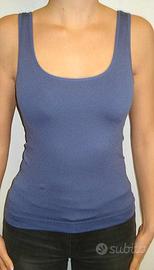 Lotto di 100 canotte con corpetto interno - BLU