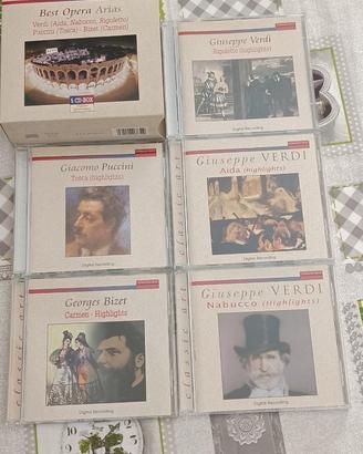 BOX 5 CD OPERA LIRICA