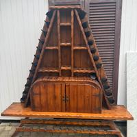 Cantinetta portabottiglie il legno di acacia