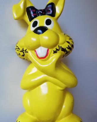Salvadanaio coniglio in ceramica