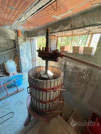 Torchio per vendemmia