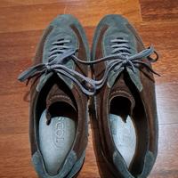 Tod’s sneakers uomo scamosciate marroni 42-1/2