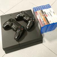 PlayStation 4 1tb usata 2 joystick e giochi vari