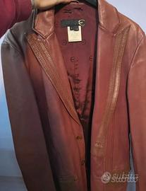 Giacca di pelle Roberto Cavalli originale 2001