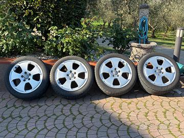 Cerchi in lega da 17" Audi A3 P8 + gomme Dunlop