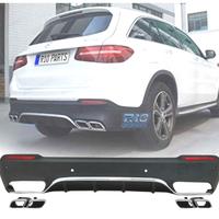DIFFUSORE MERCEDES GLC X253 15-18 LOOK AMG GLC63 T