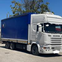Scania r450 e6 centinato mt 7.80 2016 auto + intar
