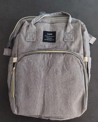 Borsa zaino multifunzione con lettino portatile