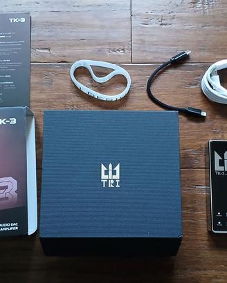 TRI TK3 DAC usb portatile hi-res hi-end per cuffie