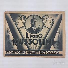 Lotto completo di 12 Cartoline d’epoca il Foro