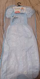 Vestito di carnevale PRINCIPESSA DELLE NEVI 4/6ann