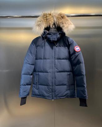 Parka Canada Goose blu con etichetta rossa /XXL